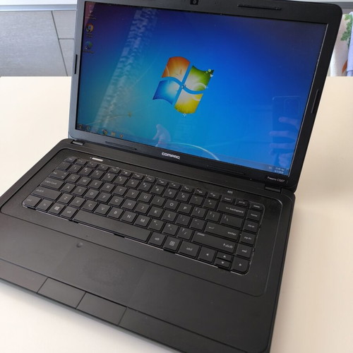 HP Compaq Presario CQ57 laptop used, 15.6" HD, AMD E-450, 4GB RAM, 320GB HDD