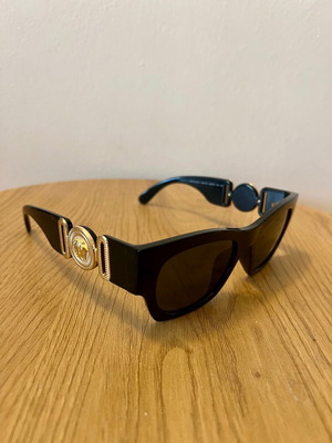 Versace sunglasses model 4479U GB187, black and gold, women's