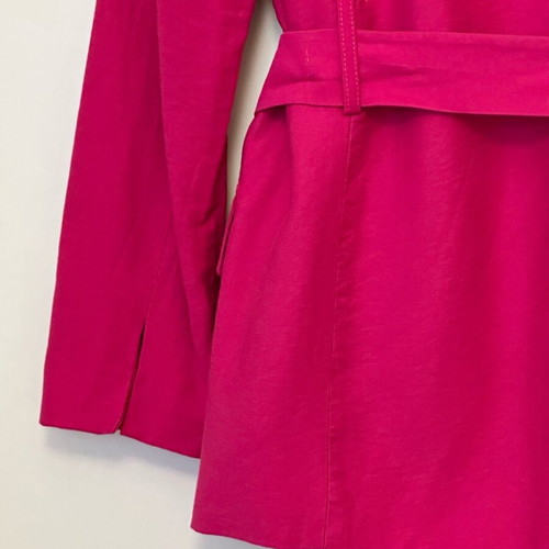 Sfera fuchsia jacket with belt like new