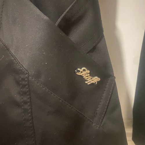 Staff trench coat S black like new