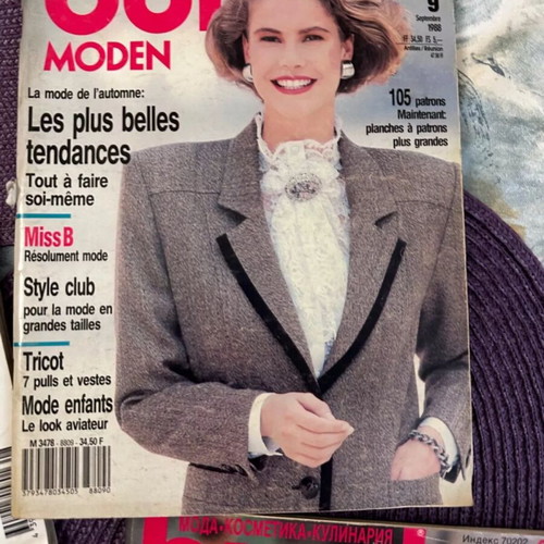 Burda magazine 1994 used set of 4 issues