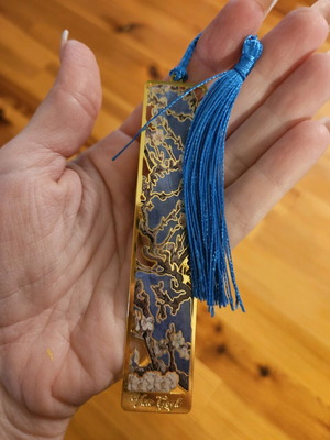Metal bookmark unused
