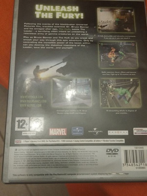 Hulk PS2 game like new