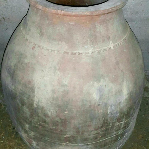 Vintage large rare pithari used