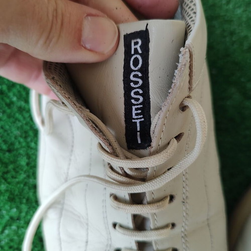 Men's shoes size 43 used, beige with laces, scarponi style