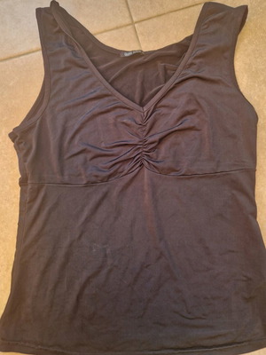 Gianni Rodini sleeveless top used, black, size L