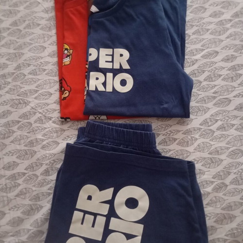 Super Mario boys' t-shirts and shorts set