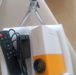 Mini projector portable with gift stand new
