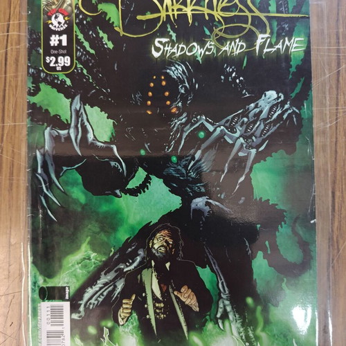 Darkness Shadows and Flame comic used