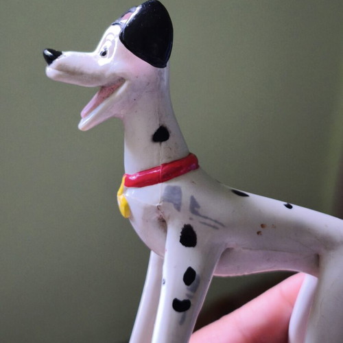 Pongo figure 1990 Disney collectible vintage used