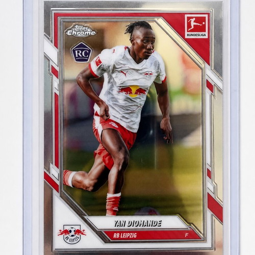 Topps Chrome Bundesliga 2025-26 Yan Diomande RC card like new