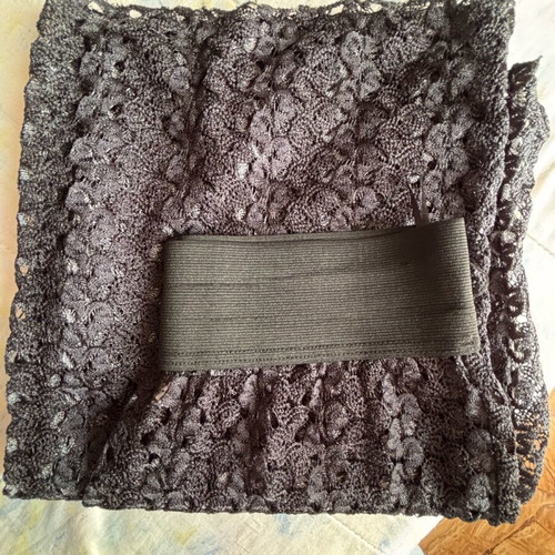 Fia women's lace palazzo pants like new, black, size S/M/L