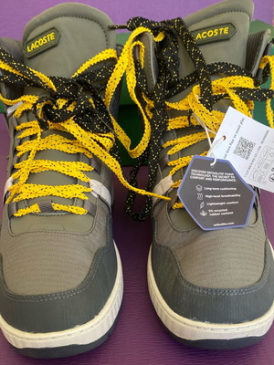 Lacoste T-clip Ανδρικά Μποτάκια Χακί Νέα