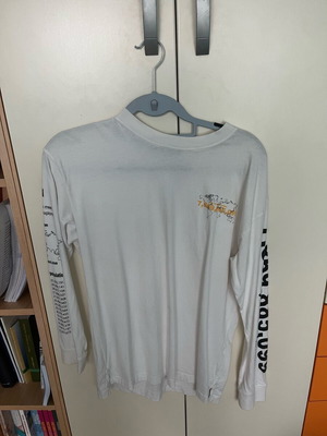 World population t shirt Zara kids like brand new, white and yellow
