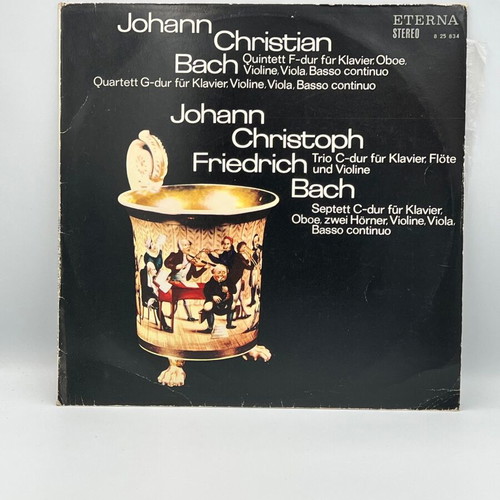 Johann Christian Bach and Johann Christoph Friedrich Bach vinyl record used