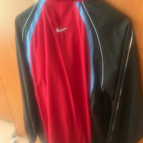 Nike tracksuit new large black and red