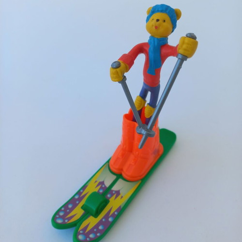 Collectible skier figure like new, 00's