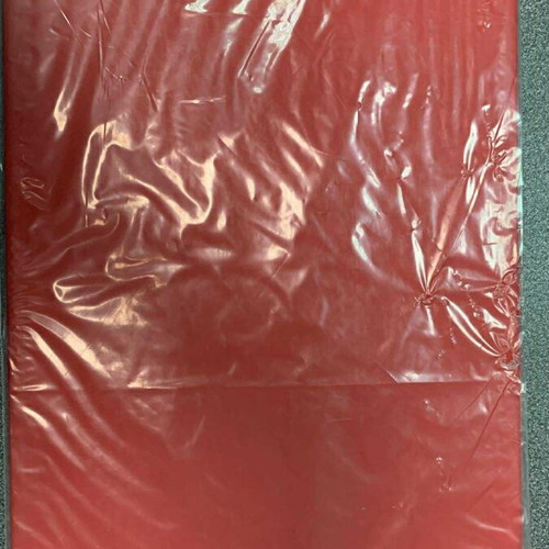 Red Sumen office desk pad, leatherette surface, 31x48 cm