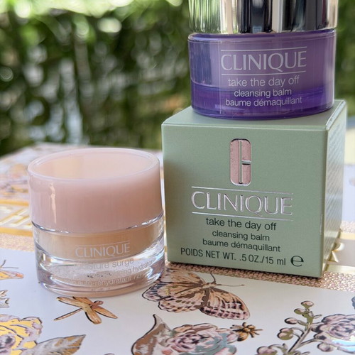 Clinique Moisture Surge and Take The Day Off mini set new