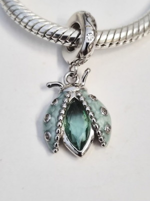Silver charm "Beetle" 925 new, fits Pandora bracelet