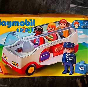 Playmobil 123 πούλμαν 1,5+ ( μπορώ να στείλω με box now το Πάσχα κατόπιν συνεννόησης)