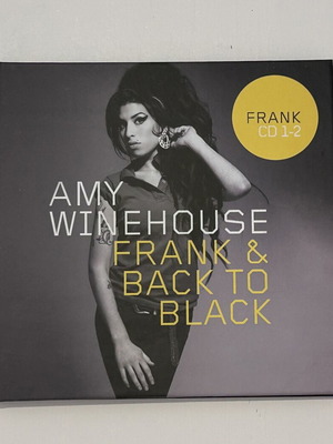 Amy Winehouse Frank Back To Black διπλό CD