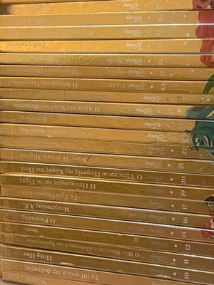 Disney Platinum Edition Fairy Tales used, set of 36 in Greek