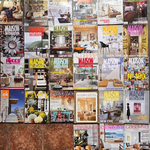 Magazines like new, pack with decoration and cooking ideas