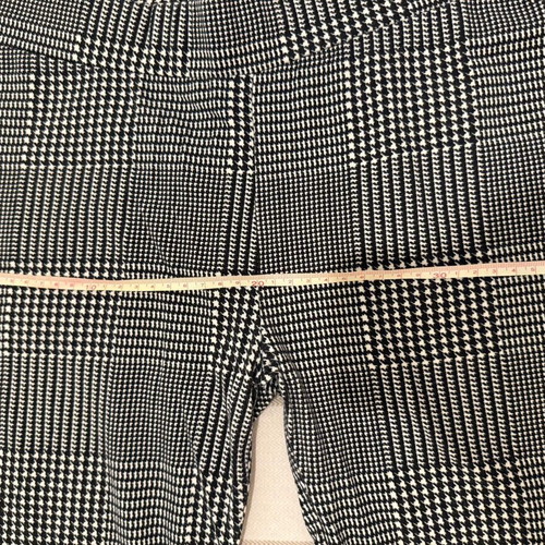 Stradivarius leggings pants size M, like new, black and white checkered