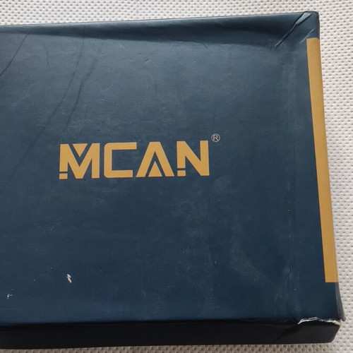 Mcan leather men's wallet new, black and brown