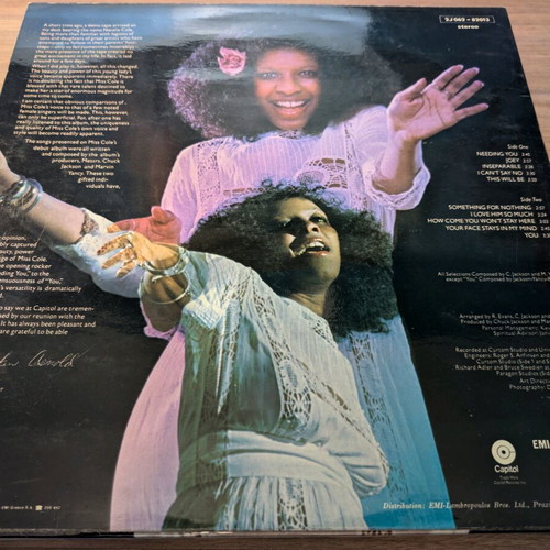 Natalie Cole Inseparable LP 1976 Greek edition like new
