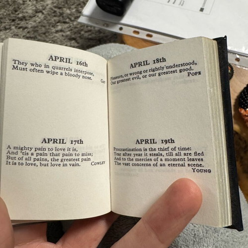 Diary like new, small