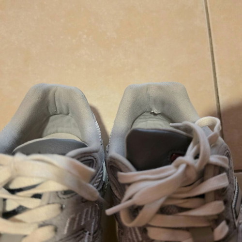 New Balance 9060 sneakers used, gray, size 40.5