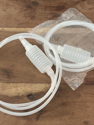 Manual siphon pumps set of 2 new for liquid transfer