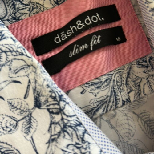 Dash&Dot men's shirt multicolored like new size M