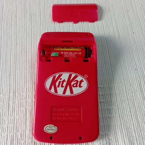 Kit Kat calculator used, collectible, red color