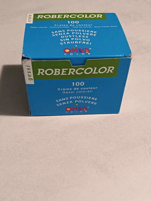 Colored chalks new, pack of 100 pieces