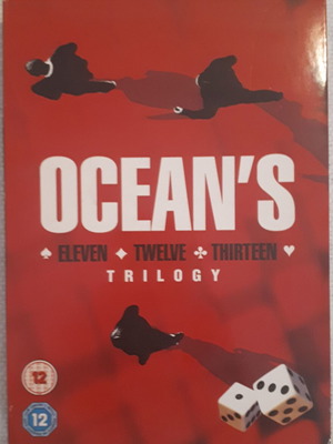 Ocean's 11,12,13 τριλογία DVD μεταχειρισμένο με αγγλικούς υπότιτλους