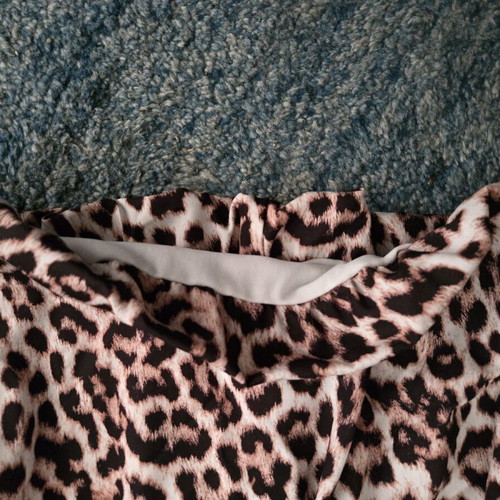 Shein women's mini dress XL like new, animal print
