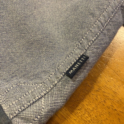 Manetti Men's Shirt Medium Like New Blue