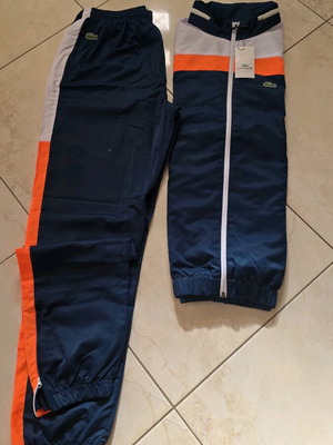 Lacoste tracksuit set windproof waterproof with hood size XL