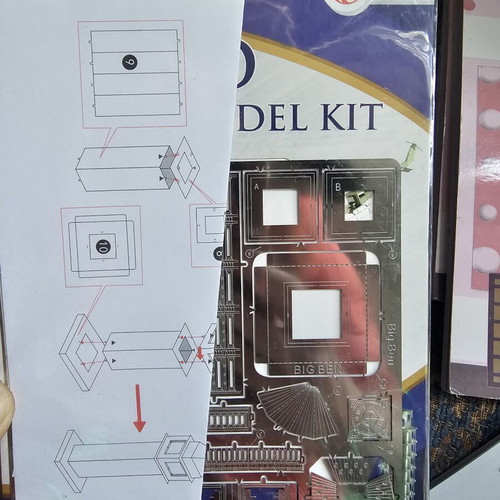 Creative and Hobby Kit new with 3D metal models and decorative templates