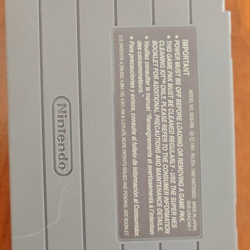 Super Nintendo Wario’s Woods used, European PAL edition