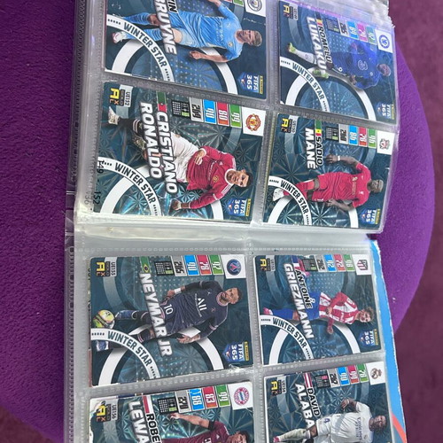 Panini FIFA 365 2022 album used, Adrenalyn XL update edition