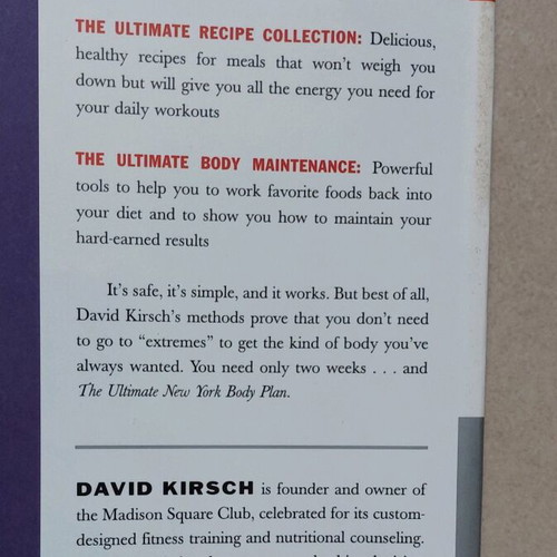 New York Body Plan book like new, English