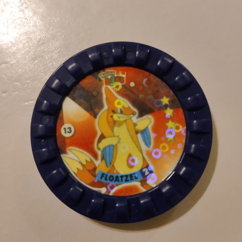 Pokemon ROKS No13 Floatzel tag used