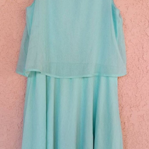Here & There dress for girls new, size 164, mint color