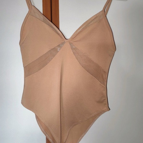 Zara beige bodysuit like new size M 38 10
