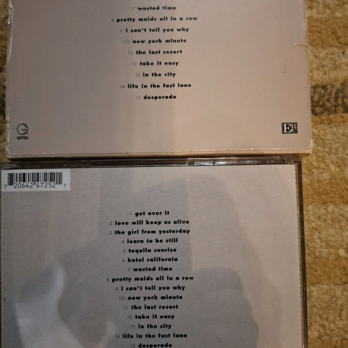 Eagles Hell Freezes Ever CD used, rock