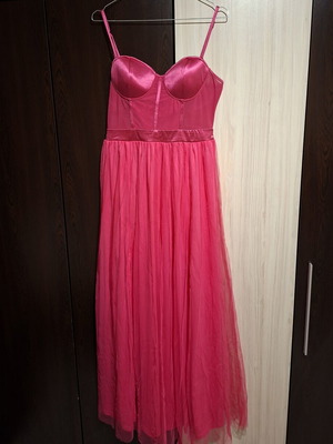 Dress like new, size M, pink